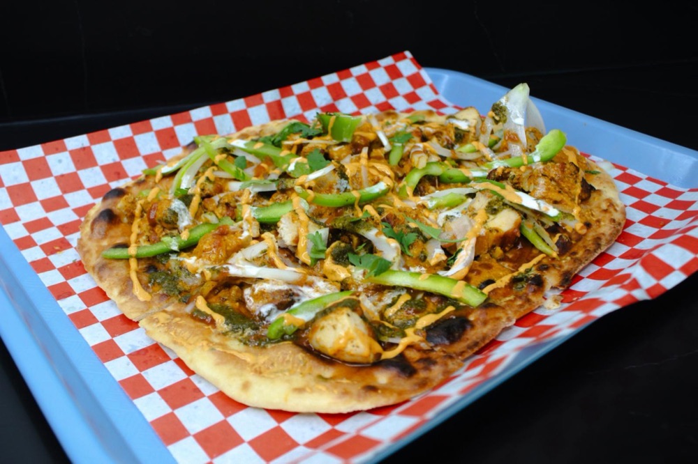 Chicken Loaded Naan